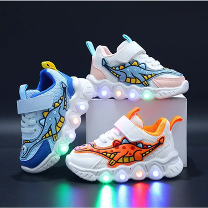 Cartoon Dinosaur Casual Sneaker Breathable Shoes